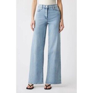 Frame Le Slim Palazzo High Rise Wide Leg Jeans Integrity 29